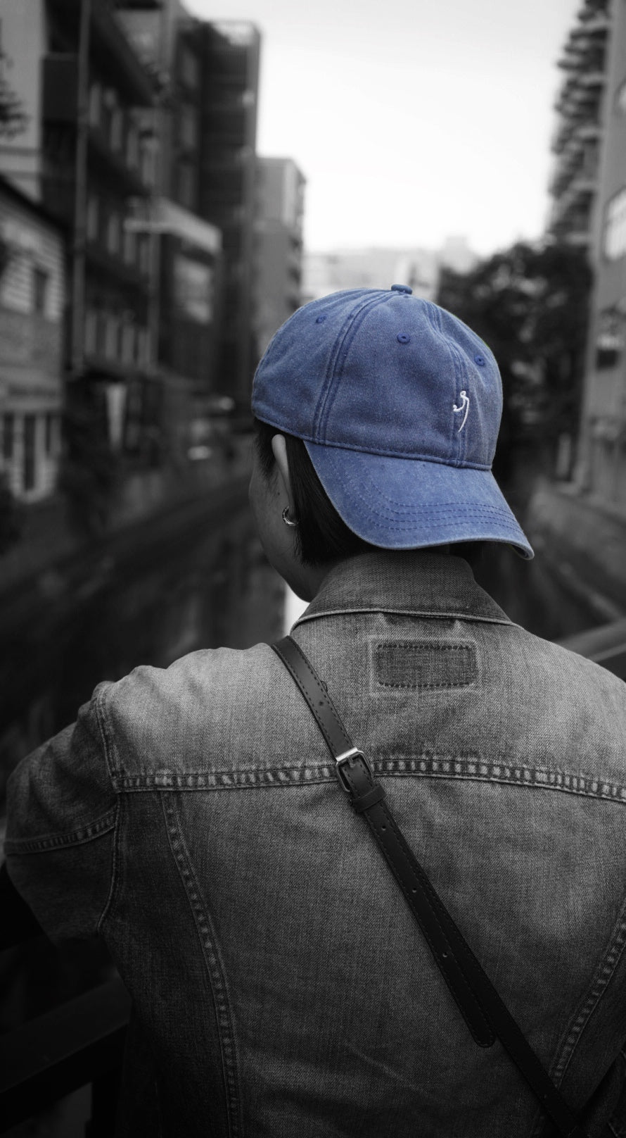 Washed 29 Logo Cap (Blue)